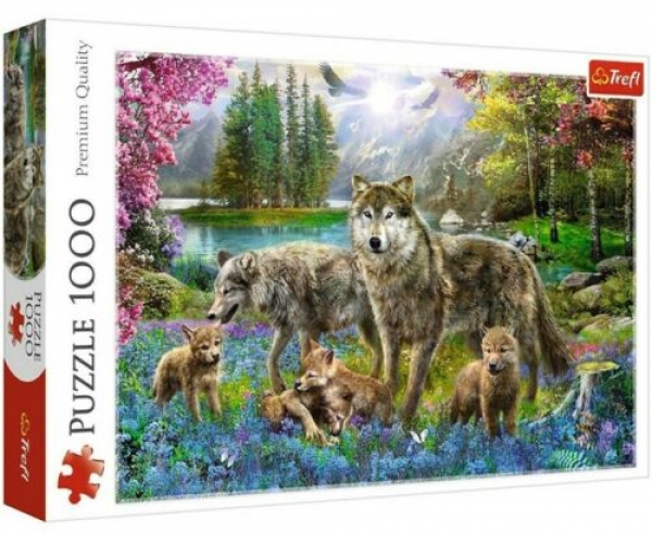 Trefl Puzzle 1000 Teile Wolfsrudel